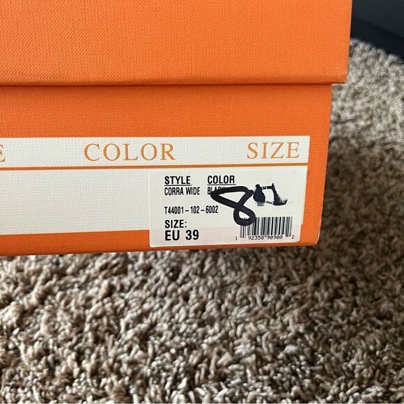 Miz Mooz Leather Wide Width Heeled Sandals - Picture 15 of 16